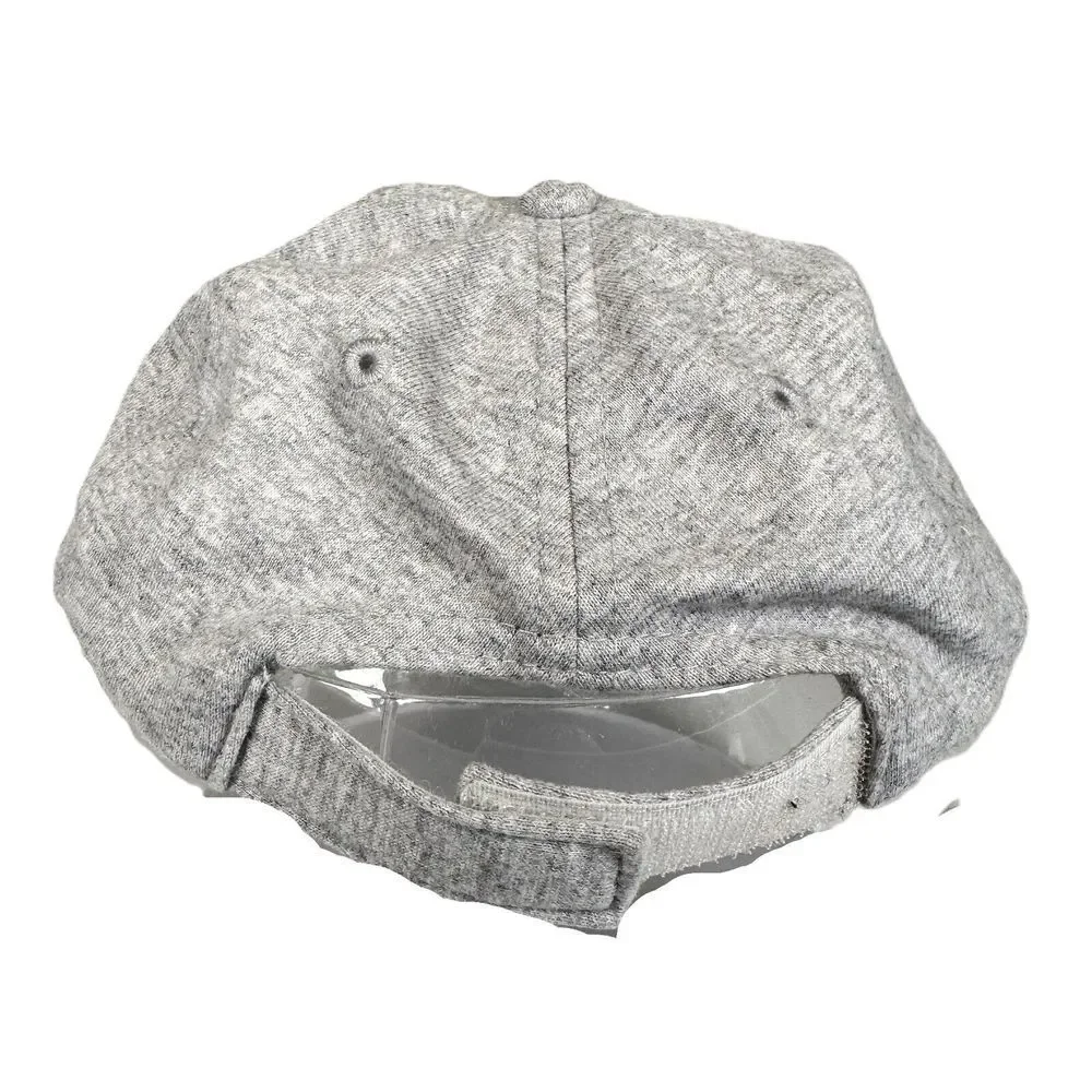 Dude Carter's Cap Kids 4-8 Gray 100% Cotton Adjustable Back Logo‎ Baseball Hat
